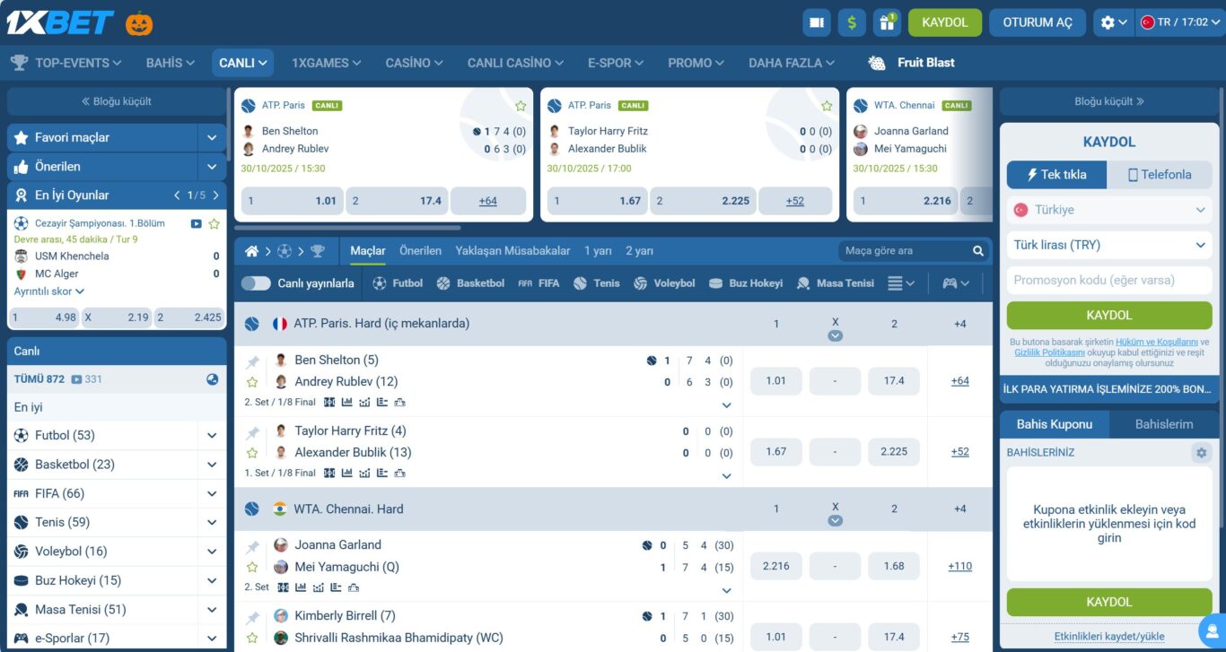 1xbet canli